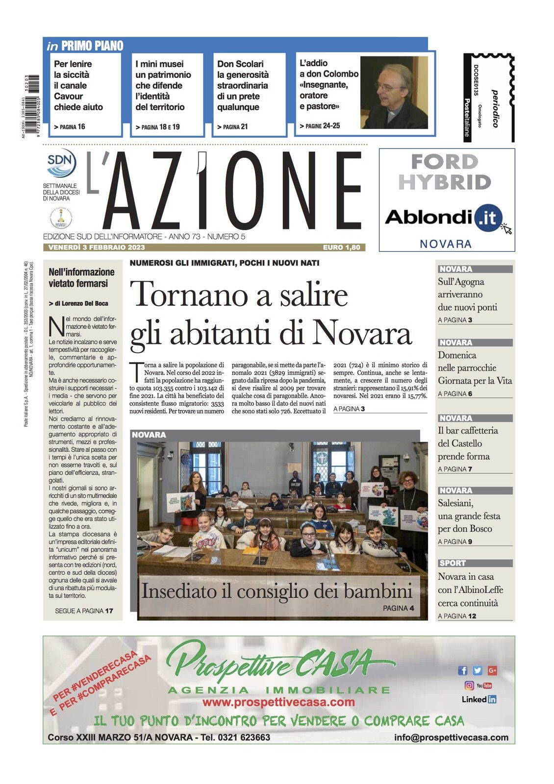 PRIMA Azione