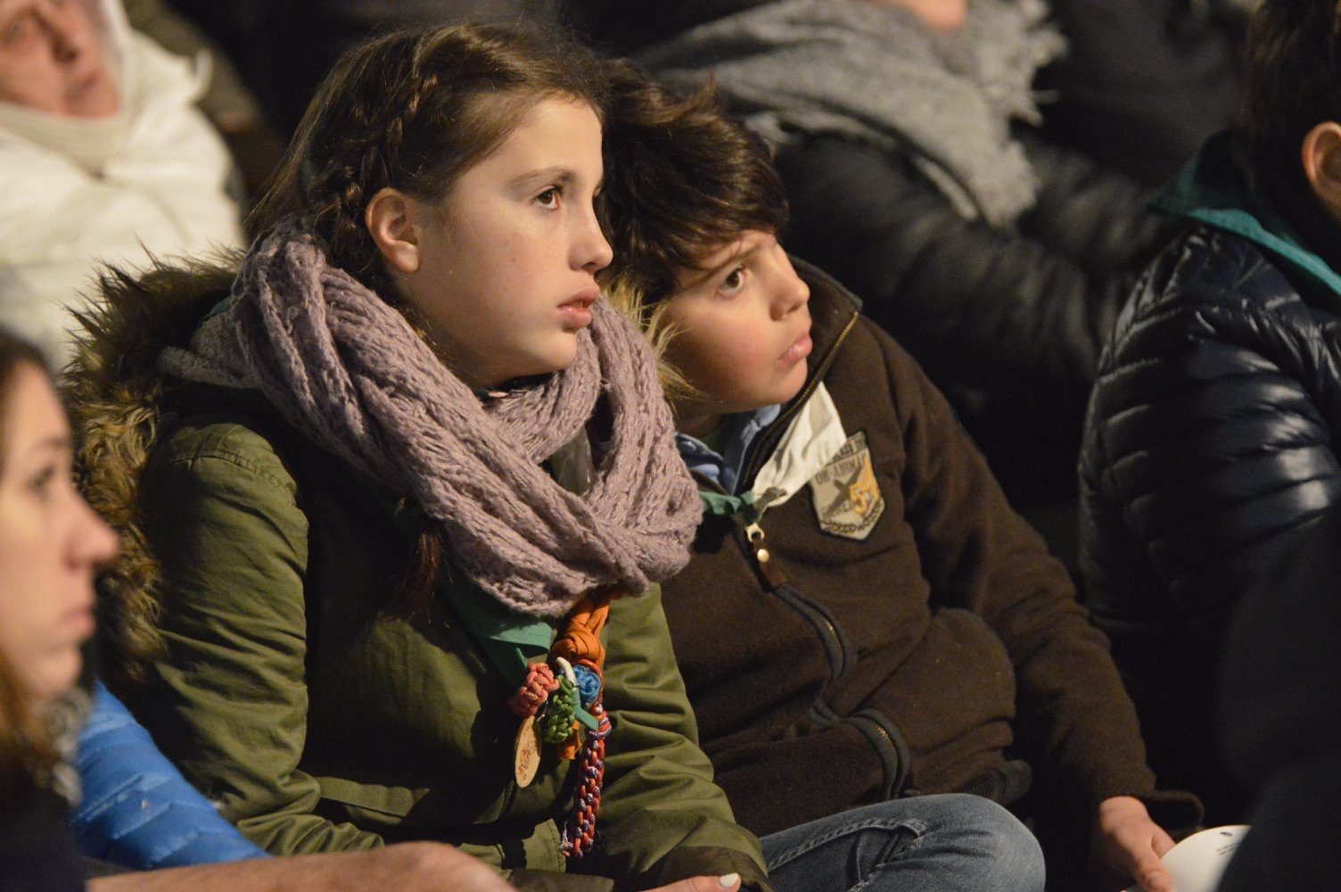 La veglia delle Palme 2018 con i giovani della diocesi e il vescovo Brambilla a Varallo