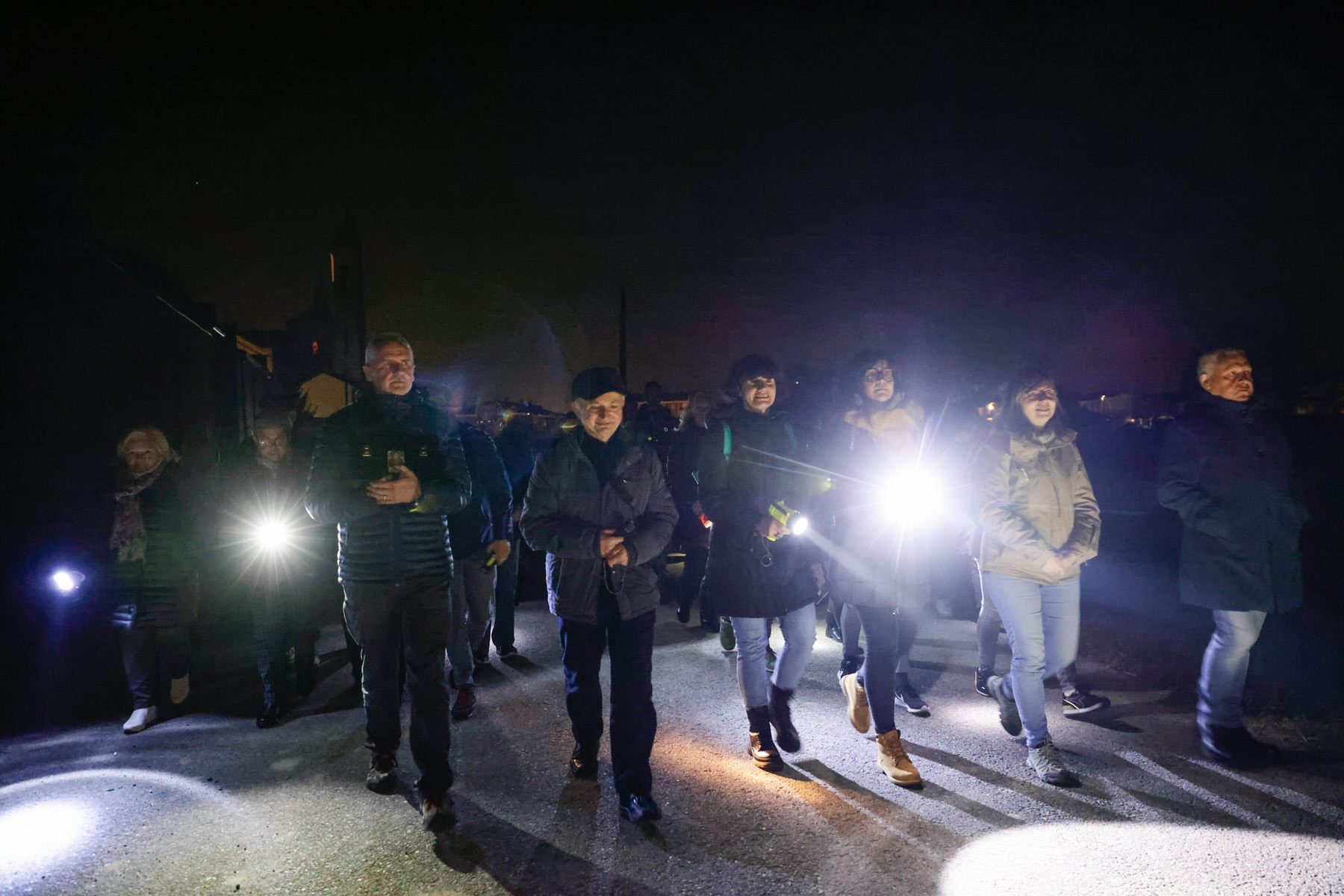Vespolate - Borgolavezzaro - processione con la reliquia della Madonna di Re