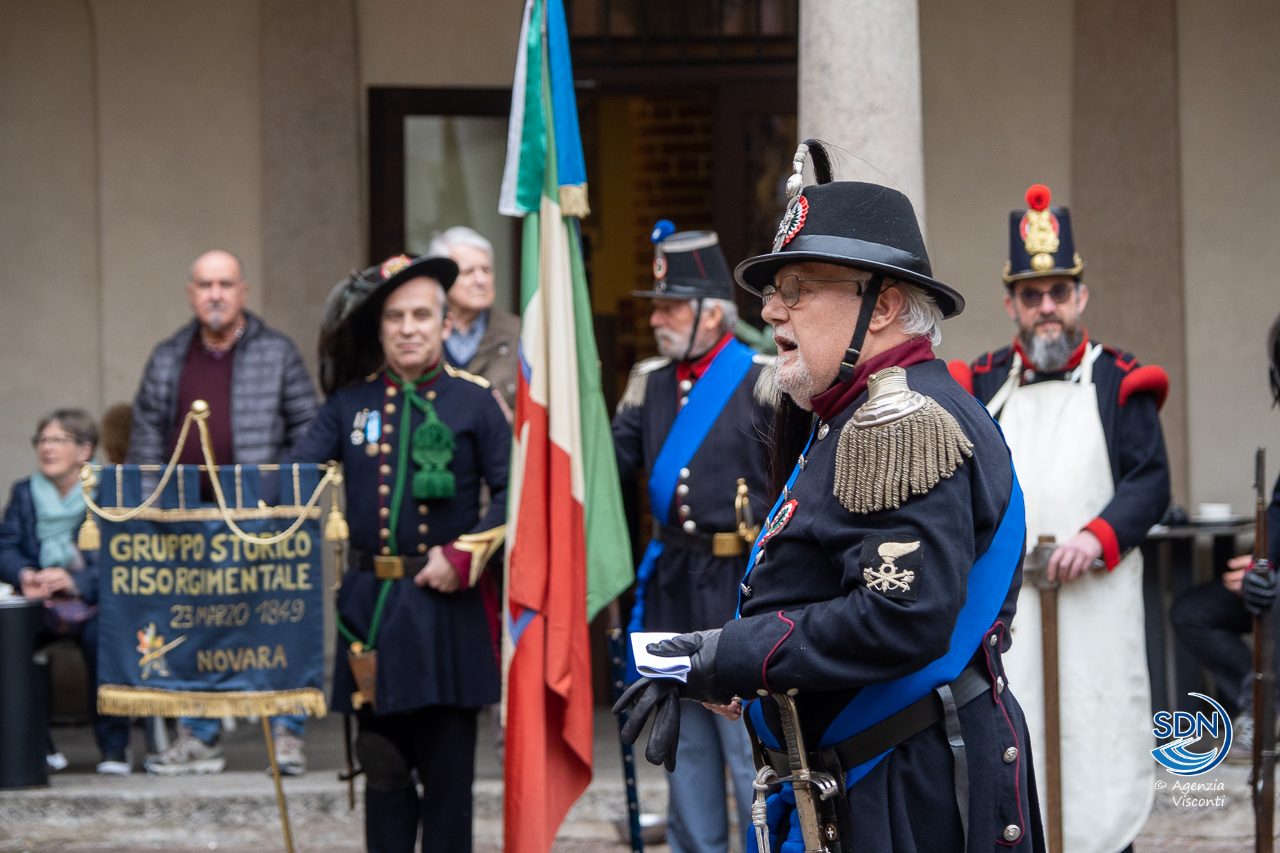 "Novara risorgimentale". Un momento dell'iniziativa al Broletto