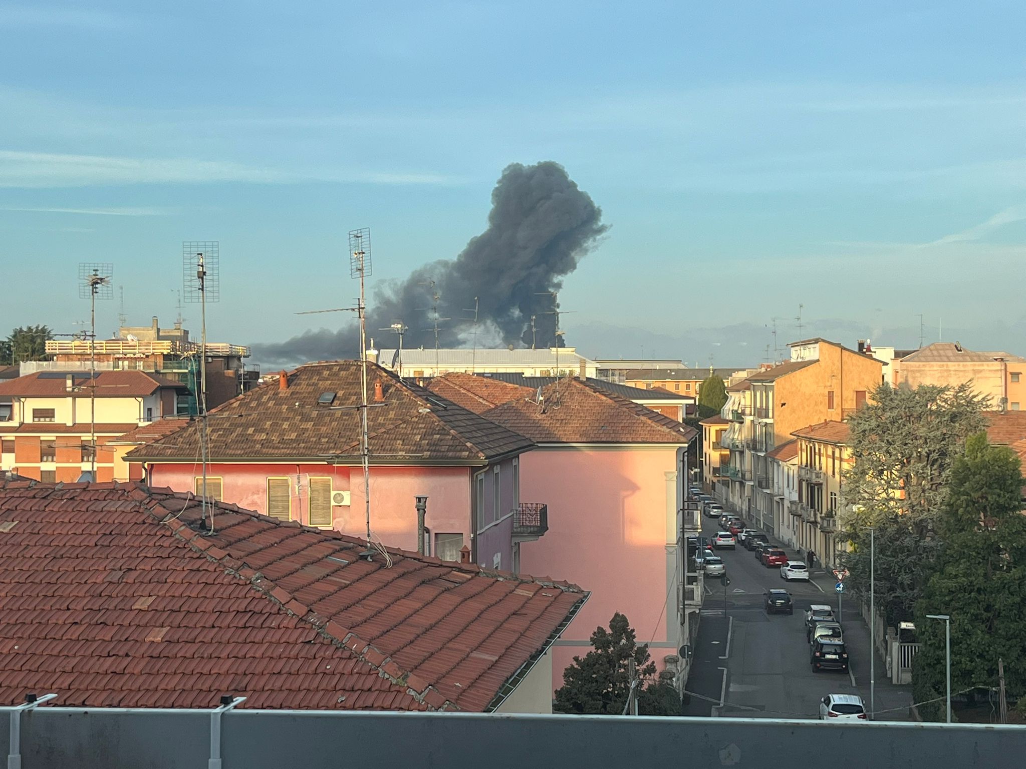 Incendio San Pietro Mosezzo 2