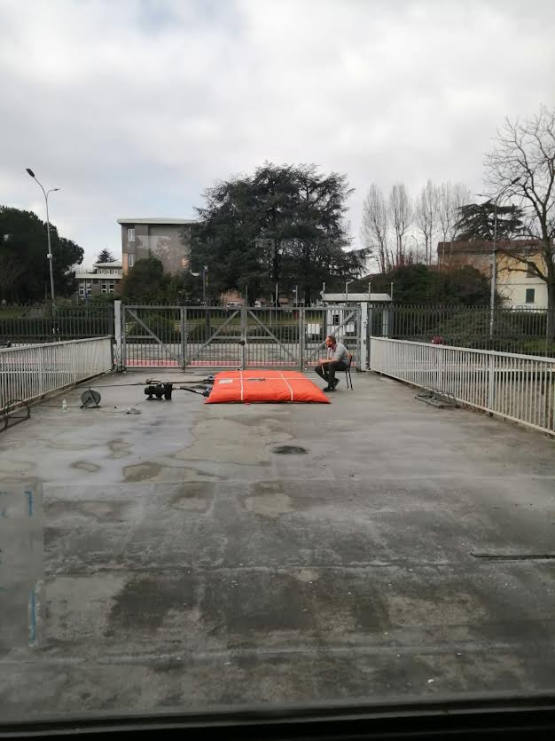 Riaperto ponte Mossotti