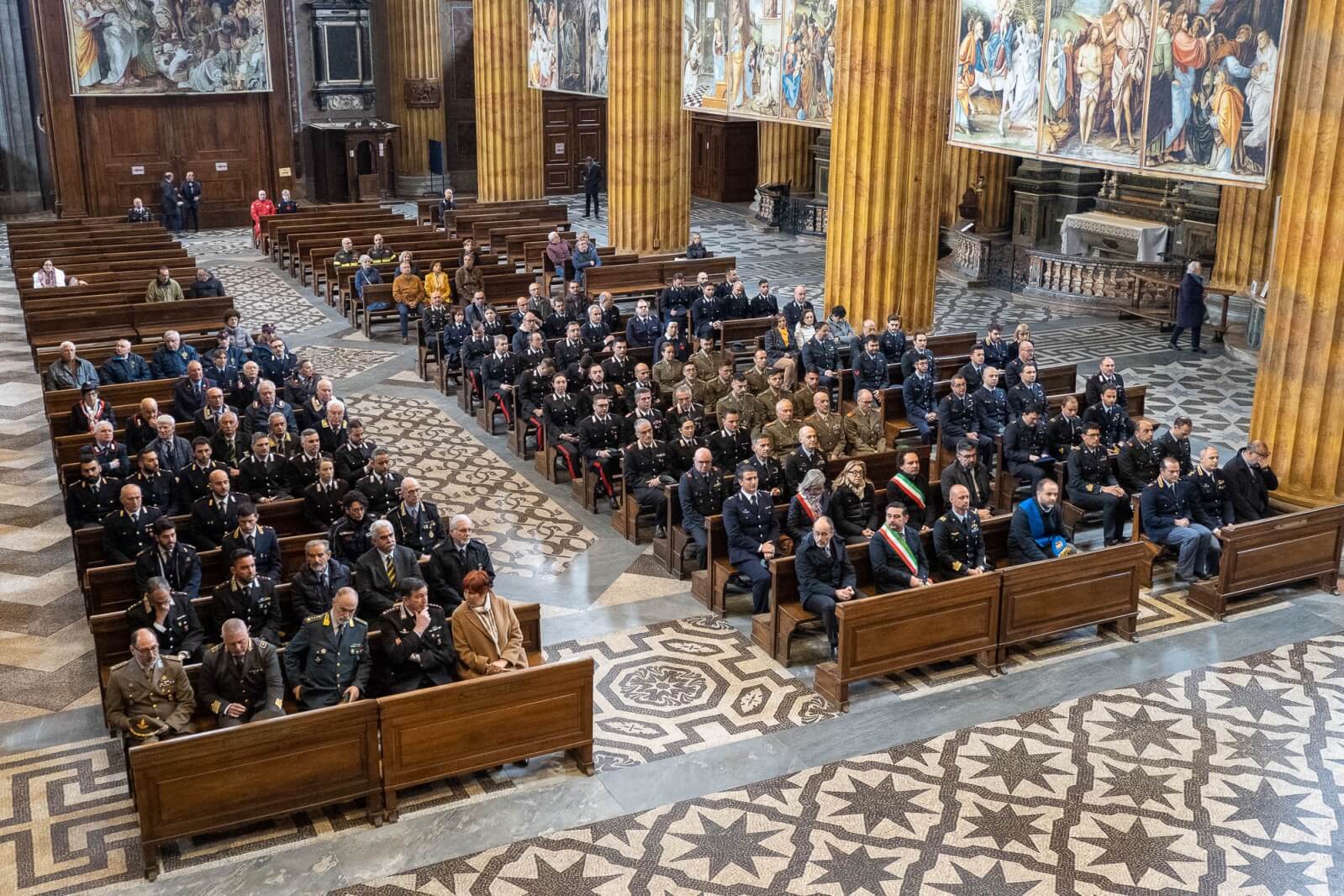 La messa del precetto pasquale in cattedrale a Novara, Pasqua 2023