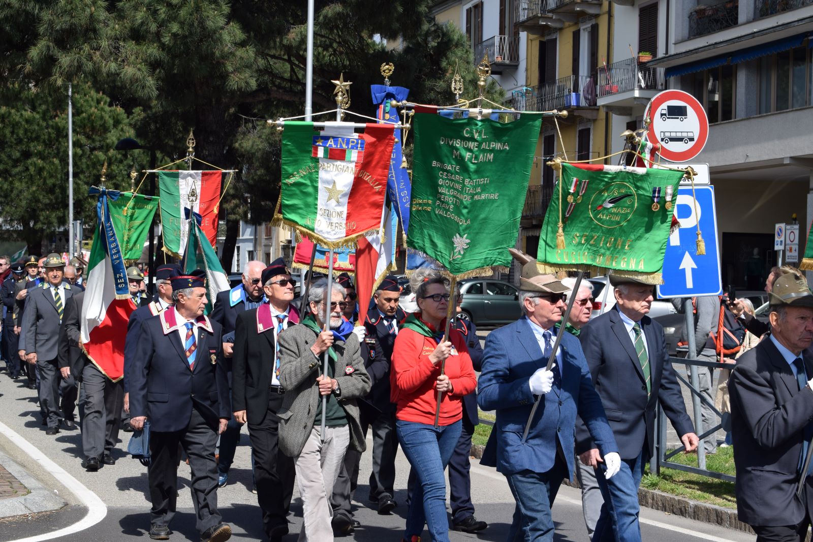 25 aprile corteo Verbania