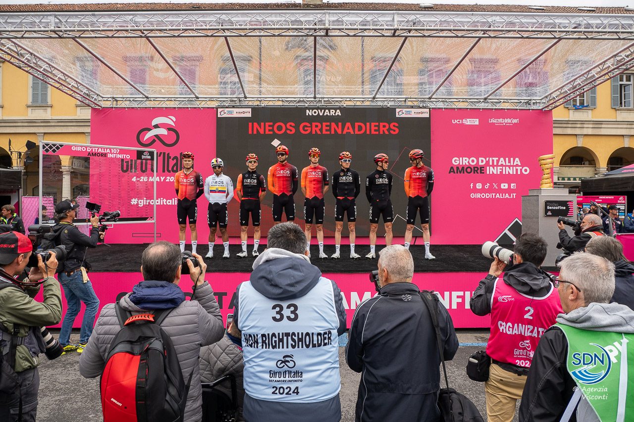 Il Giro 2024 a Novara