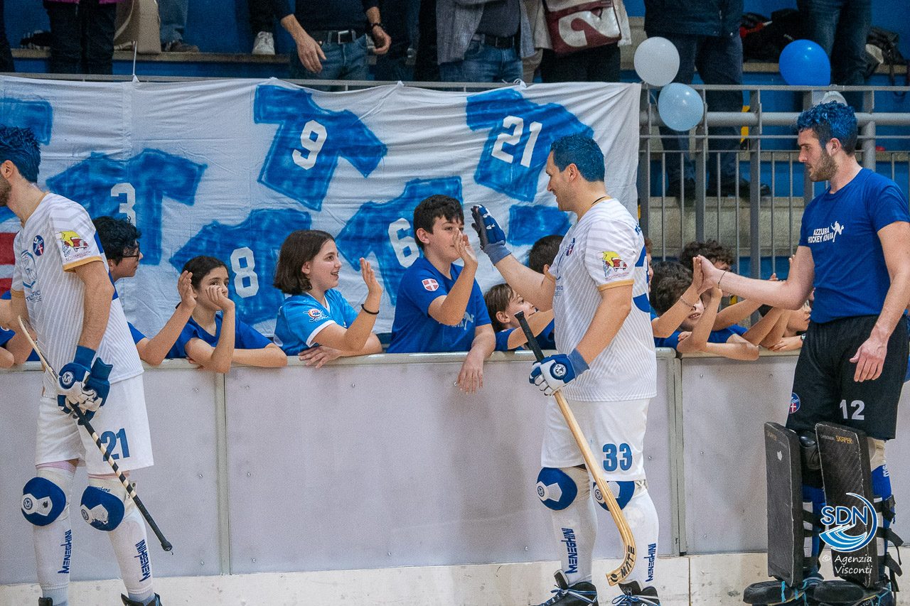Azzurra Hockey Novara promossa in serie A1: la festa