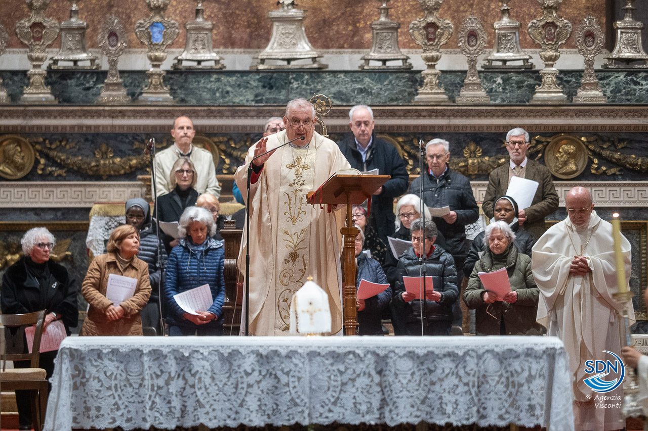 Lavanda dei piedi 2025 Cattedrale Novara_8