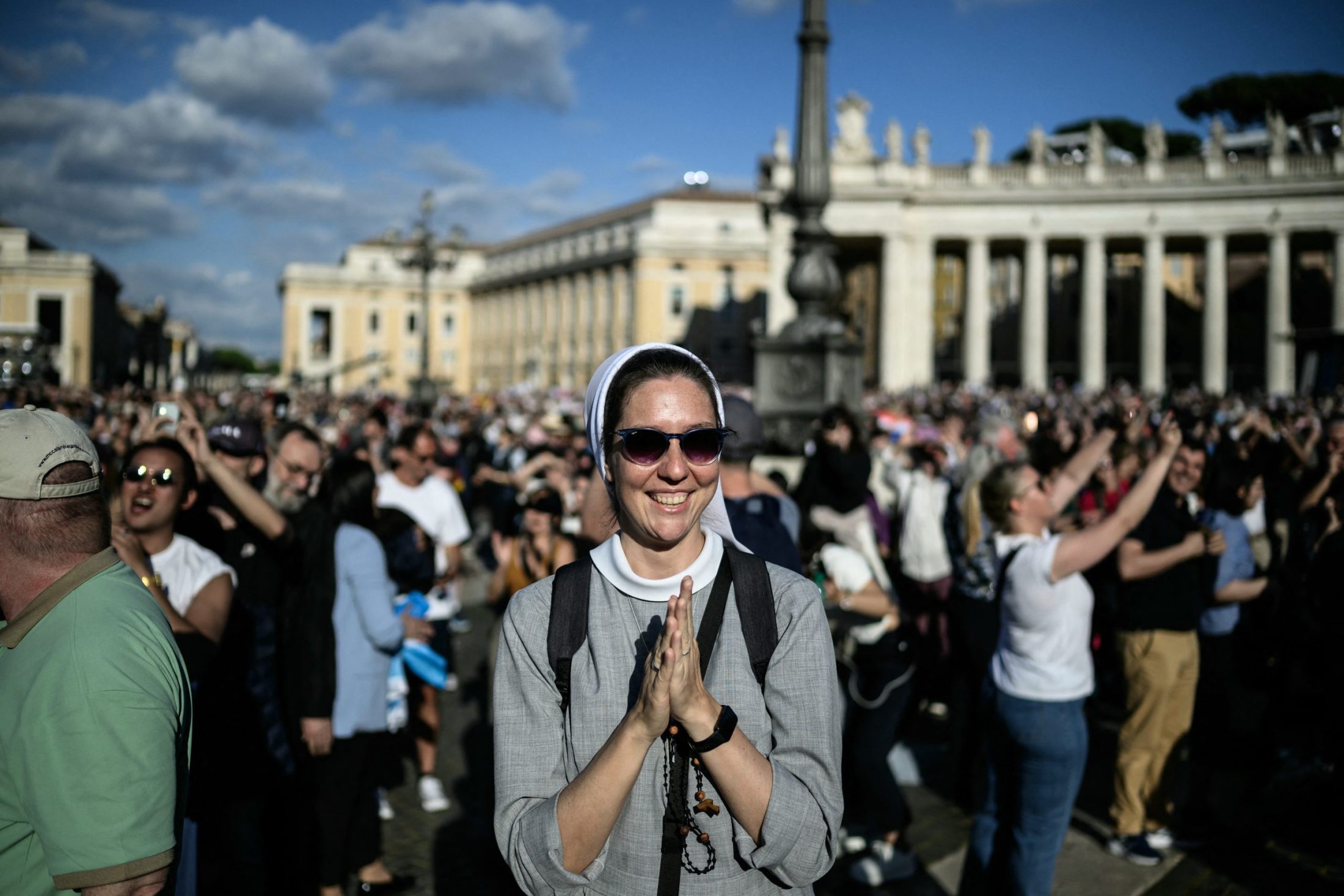 gioia per il nuovo Papa