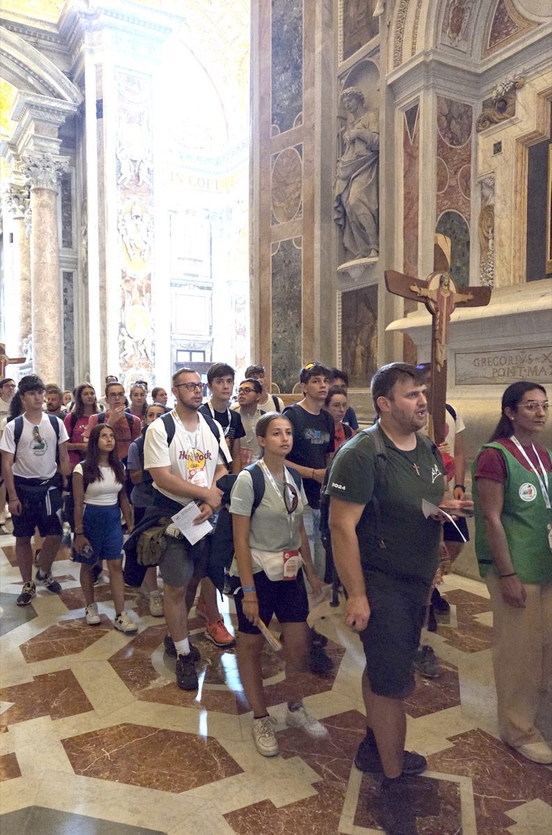 ‘Agabio in chiesa